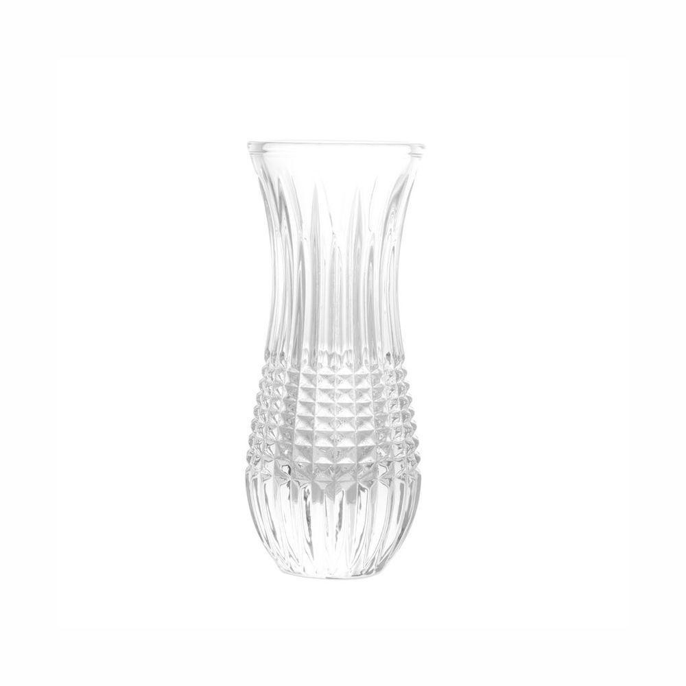 Vaso Em Cristal Queen 6x15cm Wolff Transparente