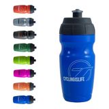 Garrafa Caramanhola Térmica Squeeze Tsw 400ml Bike - Azul