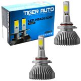 Par Lâmpada Tiger Auto Super Led H7 12/24v 22w 6000k Reator