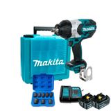 Chave Impacto 1/2 Bateria 18v Lxt Makita Dtw1002z + Kit 2