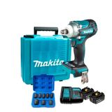 Chave Impacto 1/2 Bateria 18v Lxt Makita Dtw300z + Kit 2