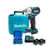 Chave Impacto 1/2 Bateria 18v Lxt Makita Dtw300z + Kit 2