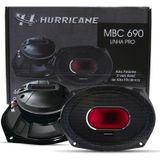 Par Alto Falante Medio Grave Corneta Hurricane Pro Mbc690