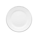 Jogo De Pratos Sobremesa Em Porcelana Flamingo Com 6 Peças 22cm Oxford Isabel