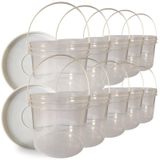 Pote Para Doce De Vidro 2.2l Transp 10 Pçs