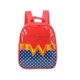 Mochila Escolar Infantil Vermelho Mulher Maravilha P Is33816wwkl