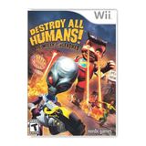 Jogo Destroy All Humans Nintendo Wii