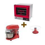 Kit Confeiteiro - Batedeira Bpel05premium + Forno Prp004 Plus + Bailarina - 220v - Braesi 220v