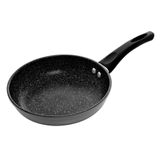 Frigideira Lyor De Alumínio E Cerâmica Granilite Cinza 24cm