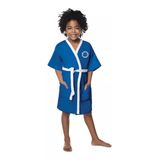 Roupão Aveludado Infantil Quimono Cruzeiro P Lepper