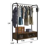 Guarda Roupa Casal Closet Milão Preto/demolição - Drossi