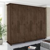 Guarda Roupa 6 Portas Amazonas Plus Incabrás Amendoa