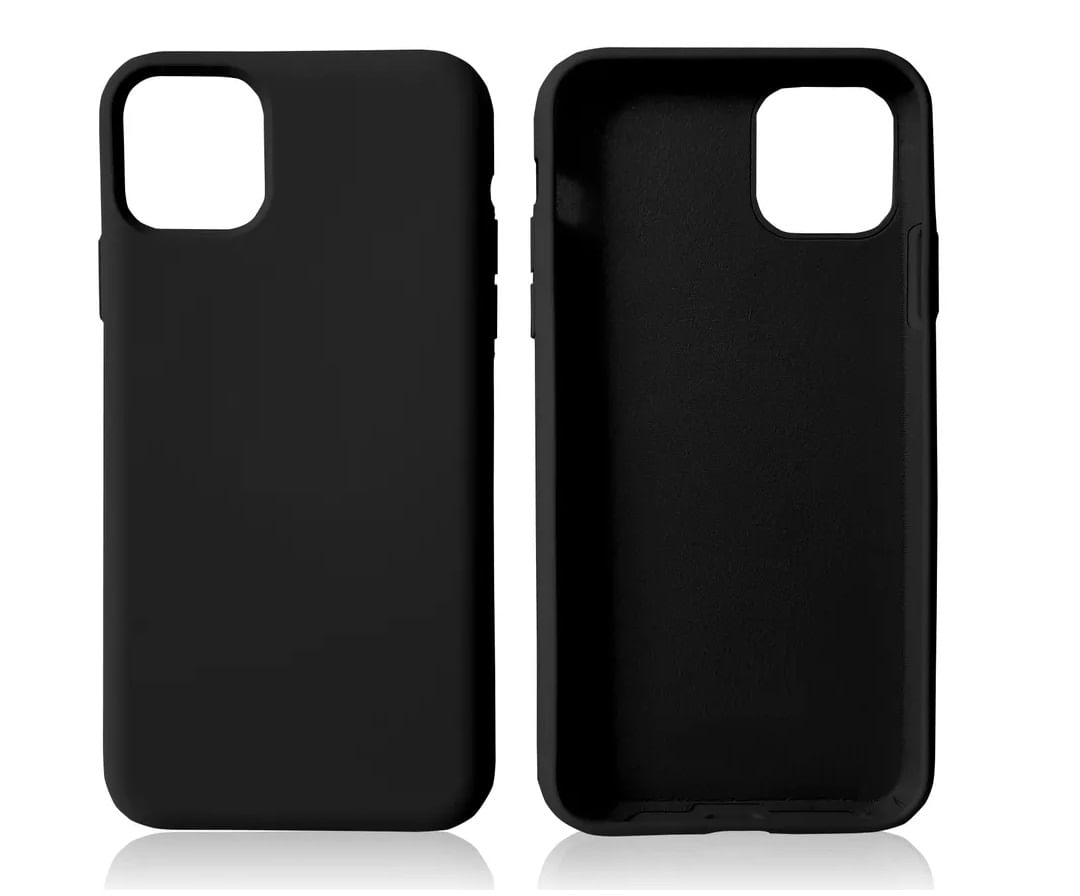 Capinha Silicone Cover Aveludada Iphone 12 Pro Max Tela 6.7