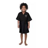 Roupão Aveludado Infantil Quimono Botafogo P Lepper