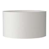 Cúpula Para Luminária Abajur De Chão Tecido 40x40x28 Branco