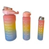 Garrafa Plastico Liquidos Kit 3 Garrafas 2.000 Ml, 900ml E