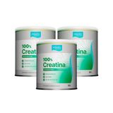 Kit 3 Creatina 100% Monohidratada Equaliv 300g