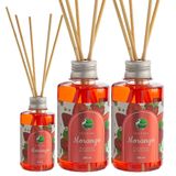 Kit 03 Aromatizador Ambiente Morango Pantanal Aromas 200ml