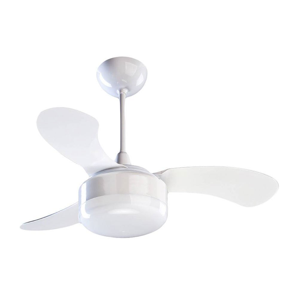 Ventilador De Teto Ventisol Petit Branco 3 P&aacute,s 127v