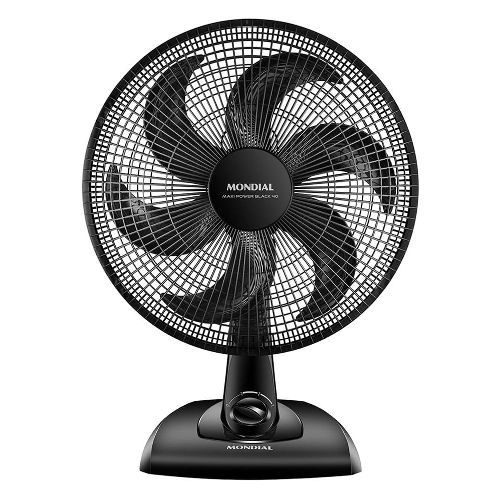 Ventilador De Mesa 40cm C/ 6 Pás Mondial V-40b Preto 220v