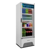 Visa Cooler Refrigerador Expositor De Bebidas Vertical 2 A 8c 370l Vb40al 127v Branco 127v