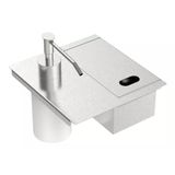 Porta Esponja Inox Com Tampa Tramontina 94534026