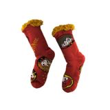 Meia Pantufa Cozy Hogwarts Harry Potter Tam P Zona Criativa