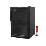 Adega 24 Garrafas Climatizada 82l Ngv 100 220v Venax Com Abridor Elétrico Vermelho Eos 220v