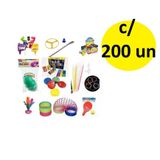 Kit 200 Brinquedos Dia Das Crianças Cosme Damião Sortidos