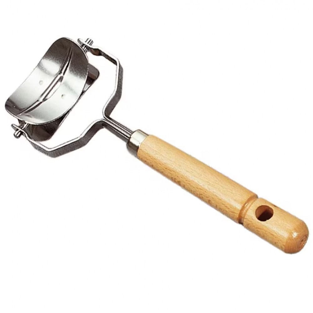 Cortador Oval Grande Para Cappelletti Eppicotispai Em Aço Inox 7 Cm