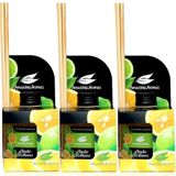 Kit 3 Aromatizador Perfume Ambiente Difusor Aroma Limão