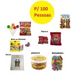 Kit Cosme E Damião Doces Festa Para 100 Pessoas + Saquinhos