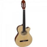 Violao Mini-jumbo Cutaway Nylon Gnf-1d Natural Giannini