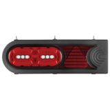 Lanterna Traseira Led Caminhão Carreta 24v Multifunção Iva