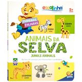 Esc. T. - Primeiras Palavras - Bilíngue - Animais Da Selva