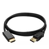 Cabo Displayport X Hdmi Para Notebook Lenovo Dell 5 Metros