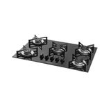 Fogão Cooktop Fg5005avp 5 Bocas Esmaltado Suggar Preto Bivolt