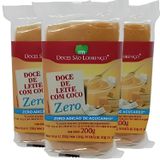 Doce De Leite Com Coco Zero Massa Sao Lourenco 200g (3x)