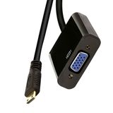 Conversores Adaptador Mini Hdmi Para Vga - Kit Com 5