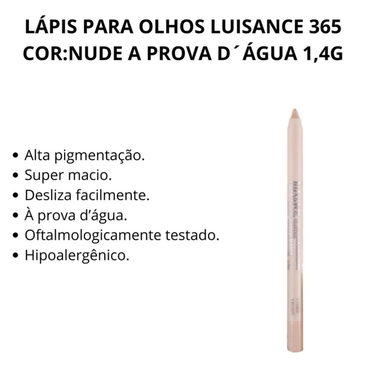 Lápis Nude Para Olhos À Prova Dágua 1,4g Maquiagem Luisance - Carrefour