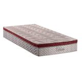Colchão Solteiro Esplendido 2020 188x88 Cm Paropas Branco Com Vermelho