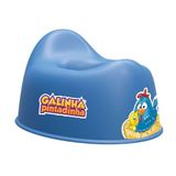 Penico Troninho Infantil - Galinha Pintadinha - Azul - Pais E Filhos