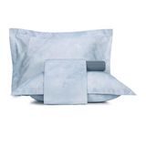 Jogo De Cama King Toque Acetinado Agua Marinha Altenburg