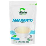 Kit 3x: Farinha De Amaranto Orgânico Sem Glúten Vitalin 120g