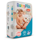 Fralda Infantil Descartável Hiper Confort Babypiss Xxg - 32un