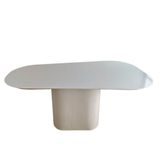 Mesa De Jantar Modelar Orgânica Laqueada 180x100