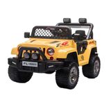 Jipe Elétrico Carro Motorizado Infantil - Amarelo