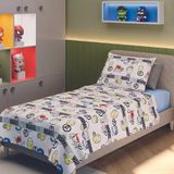 Jogo De Cama 100% Algodao 3 Peças Solteiro Barbie 140x210m