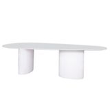 Mesa De Jantar Orgânica Duo 244x137cm Laqueada