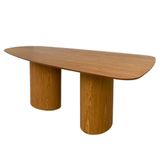 Mesa De Jantar Orgânica Duo 235x122 Freijo